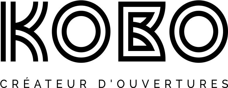 Logo noir Kobo - Créateur d'ouverture